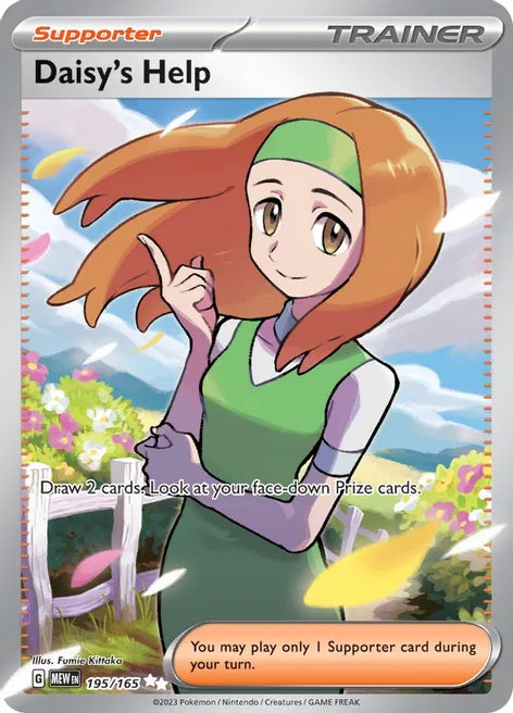 Daisy's Help 195/165 - SV: Scarlet & Violet 151