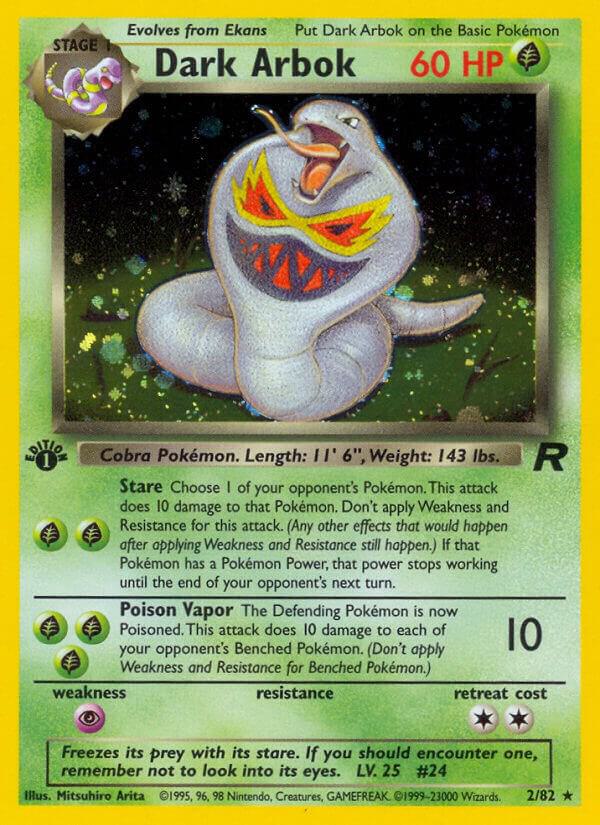 Dark Arbok (2) - Team Rocket (Unlimited) (LP)
