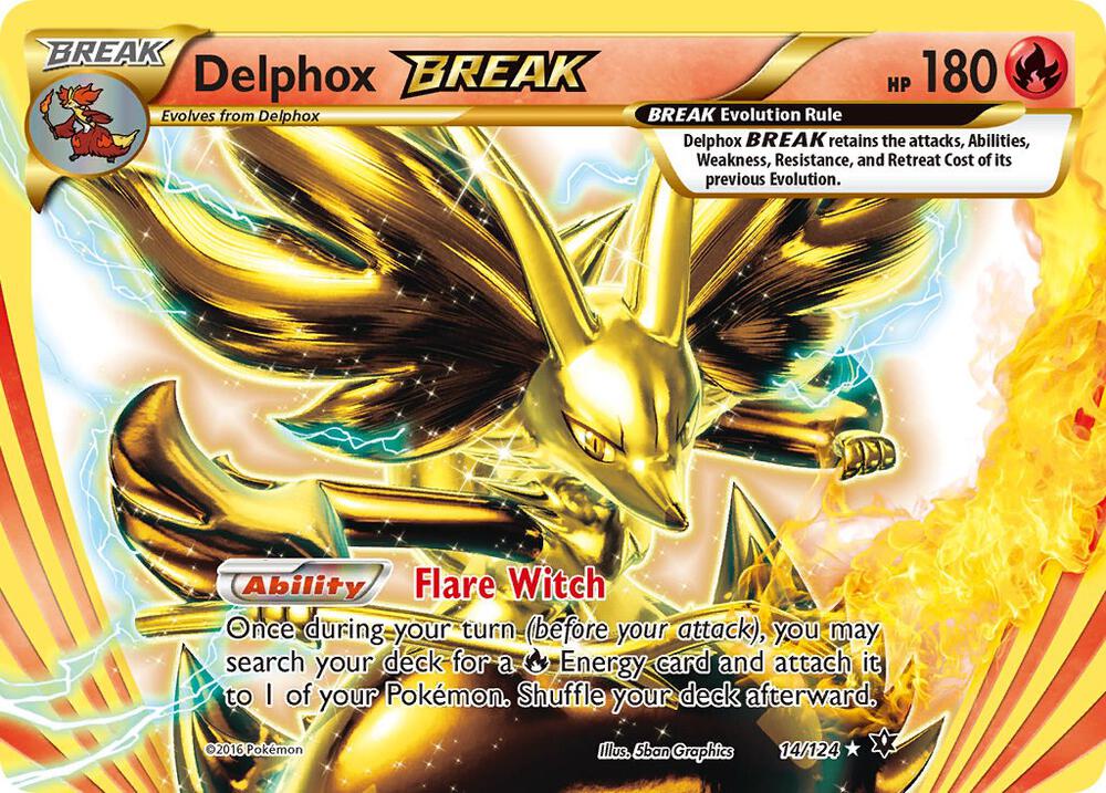 Delphox BREAK - XY - Fates Collide