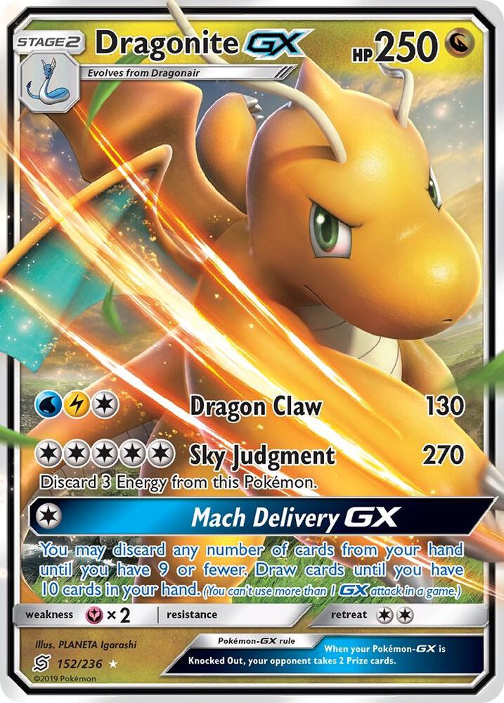 Dragonite GX - SM - Unified Minds