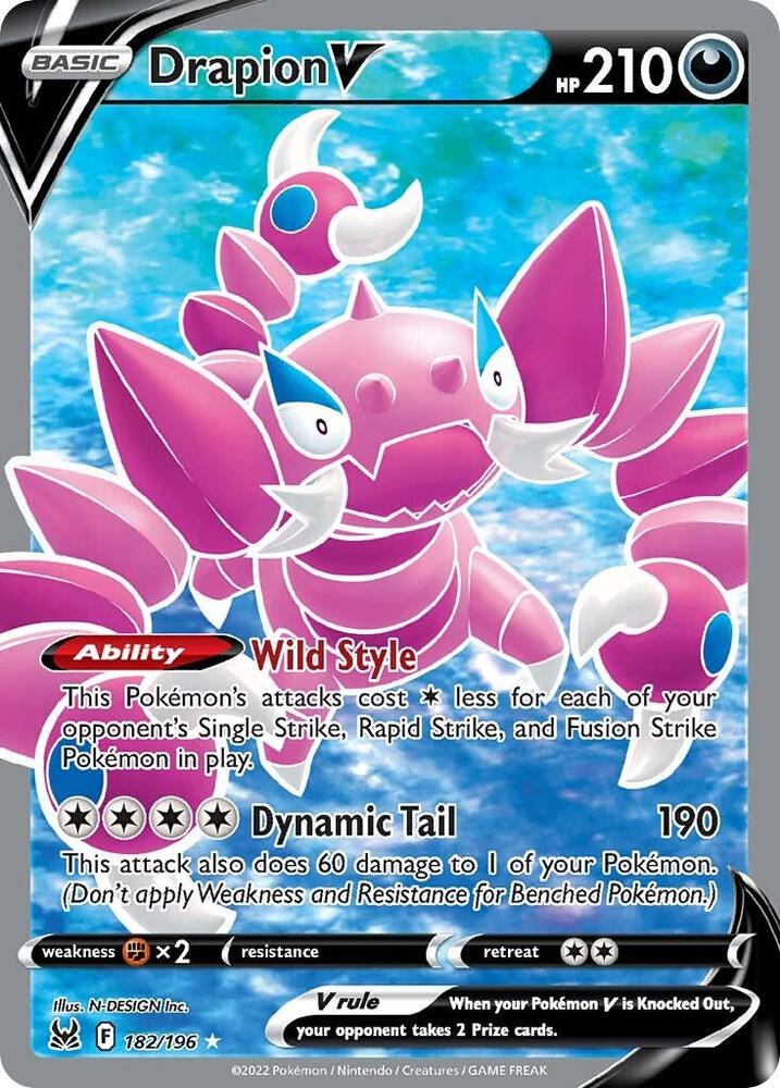 Drapion V (Full Art) - SWSH11: Lost Origin