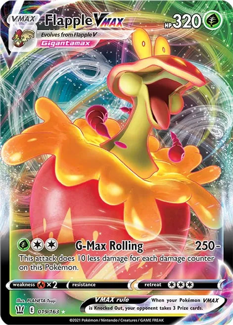 Flapple VMAX - Battle Styles