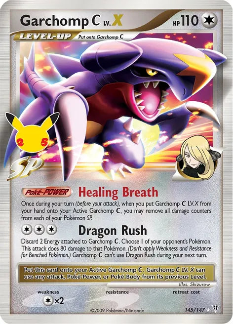 Garchomp C LV. X - Celebrations