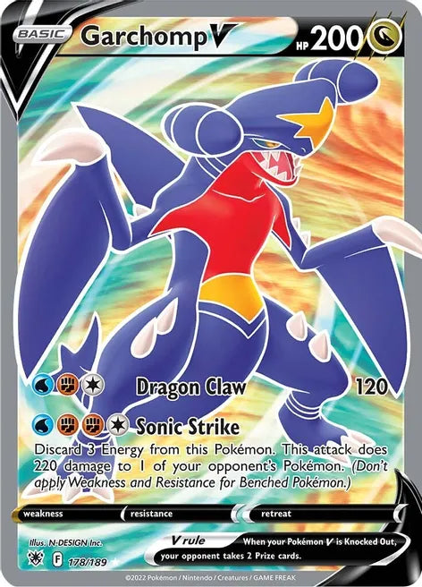 Garchomp V (Full Art) - Astral Radiance