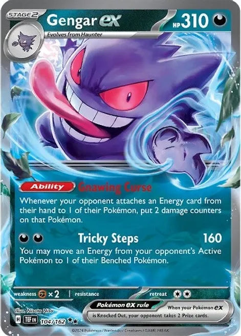 Gengar ex 104/162 - SV05: Temporal Forces