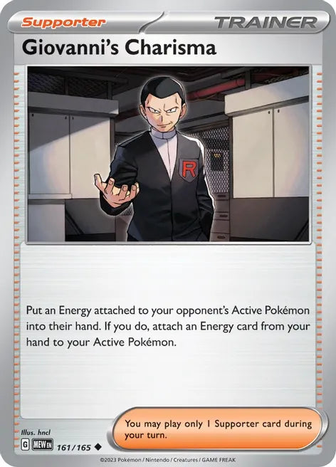 Giovanni's Charisma - SV: Scarlet & Violet 151