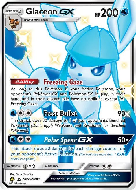 Glaceon GX - Hidden Fates: Shiny Vault