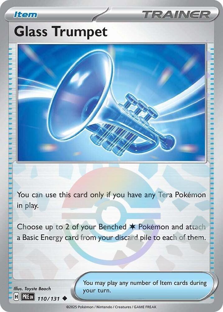Glass Trumpet (Poke Ball Pattern) - SV: Prismatic Evolutions