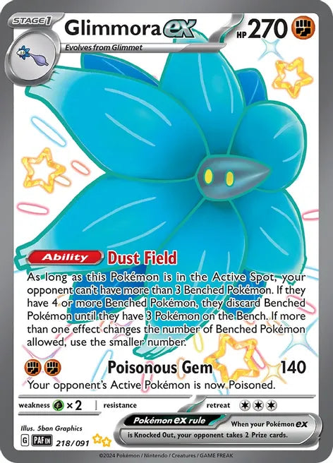 Glimmora ex 218/091 - SV: Paldean Fates