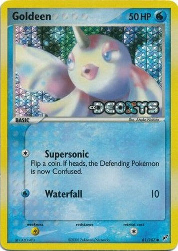Goldeen - EX Deoxys (Reverse Holo w/ Stamp) (LP)