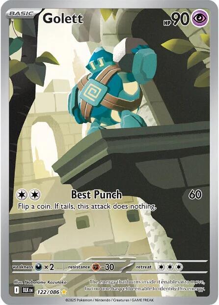 Golett - 122/086 - SV: Black Bolt