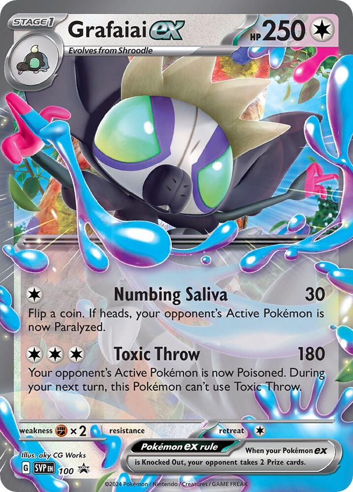 Grafaiai ex - 100 - SV: Scarlet & Violet Promo Cards