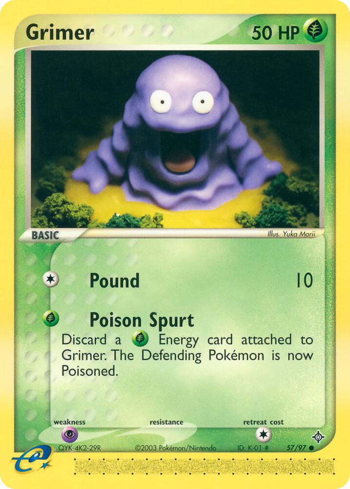 Grimer - EX Dragon (HP)