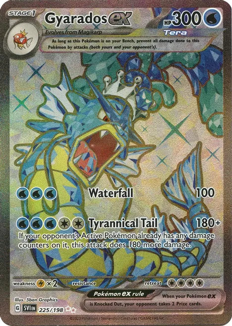 Gyarados ex 225/198 - SV01: Scarlet & Violet Base Set