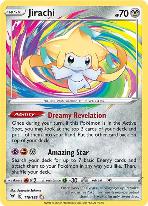 Jirachi (Amazing Rare) - Vivid Voltage