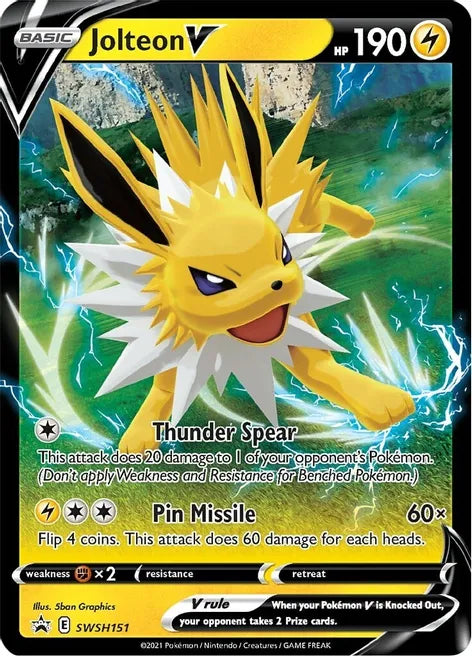 Jolteon V SWSH151 - Promo