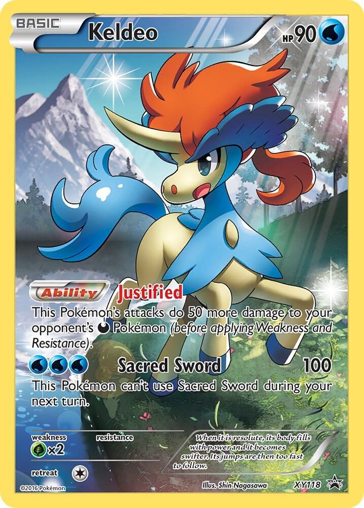 Keldeo - XY118 - XY Promos (MP)