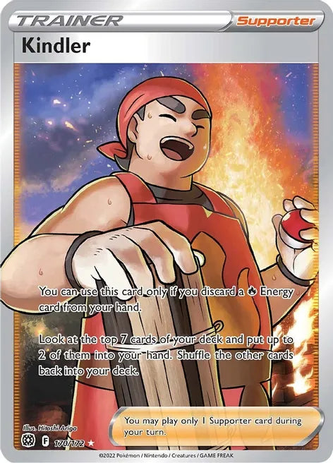 Kindler (Full Art) - SWSH09: Brilliant Stars