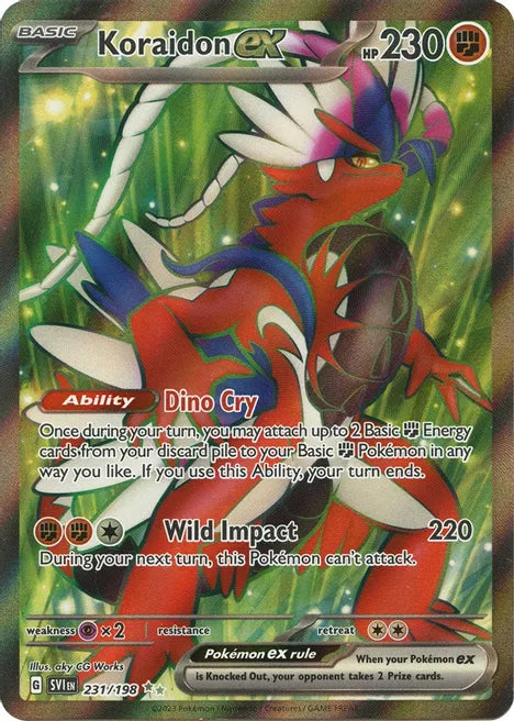 Koraidon ex (Full Art) - Scarlet & Violet Base Set