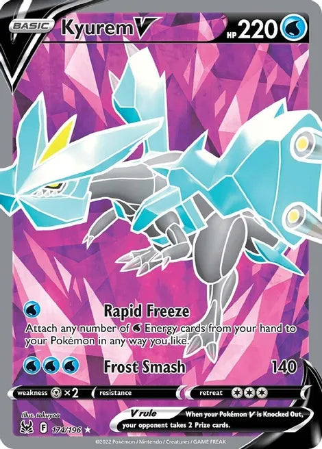 Kyurem V (Full Art) - SWSH11: Lost Origin