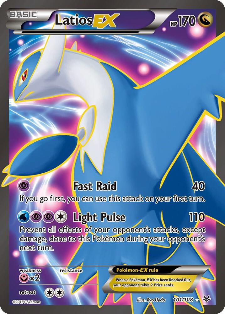 Latios EX (101 Full Art) - XY - Roaring Skies (LP)