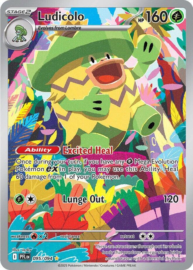 Ludicolo - 095/094 - ME02: Phantasmal Flames
