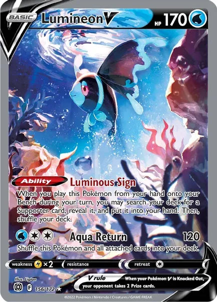 Lumineon V (Alternate Art) - Brilliant Stars