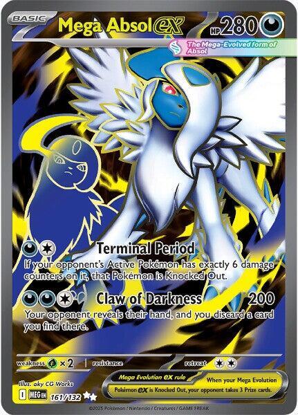Mega Absol ex - 161/132 - ME01: Mega Evolution