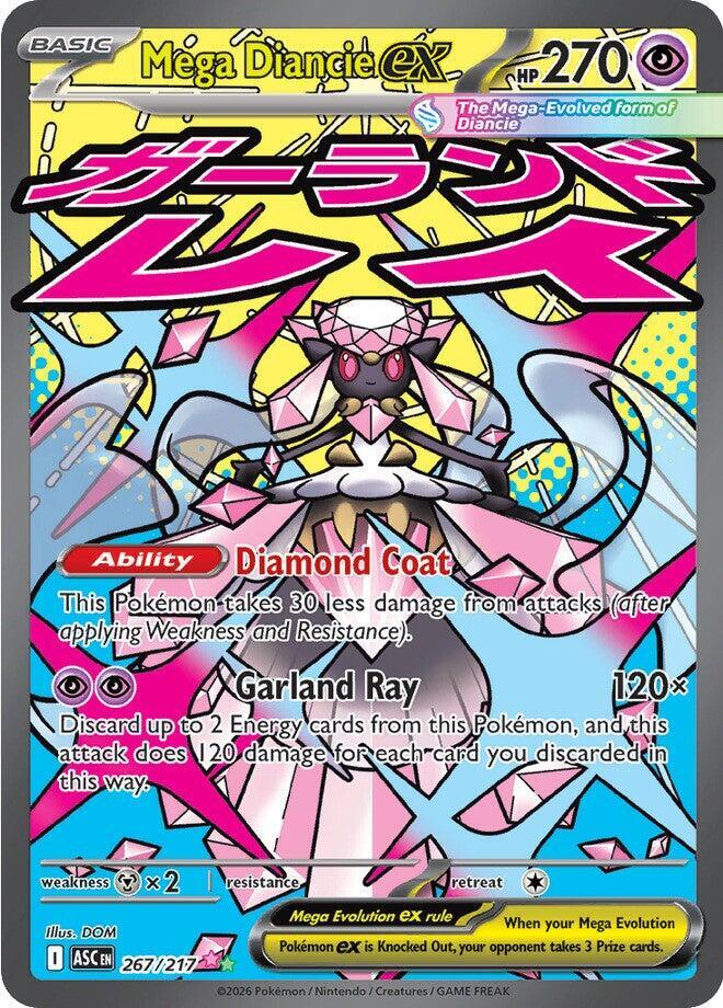 Mega Diancie ex - 267/217 - ME: Ascended Heroes