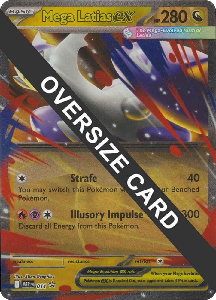 Mega Latias ex - 011 - Jumbo Cards