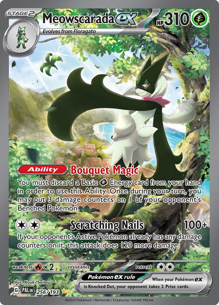 Meowscarada ex 256/193 - SV02: Paldea Evolved