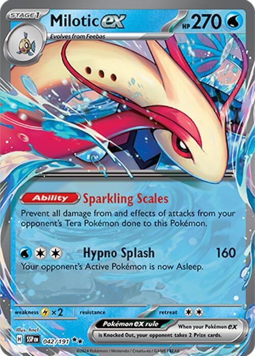 Milotic ex 042/191 - SV08: Surging Sparks
