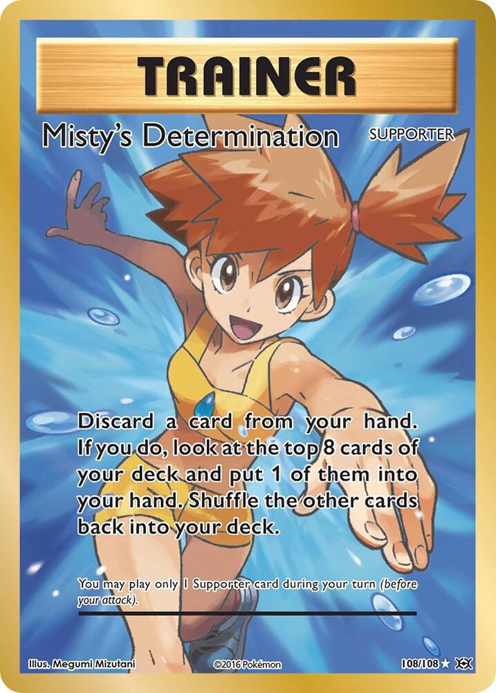 Misty's Determination (Full Art) - XY - Evolutions (LP)