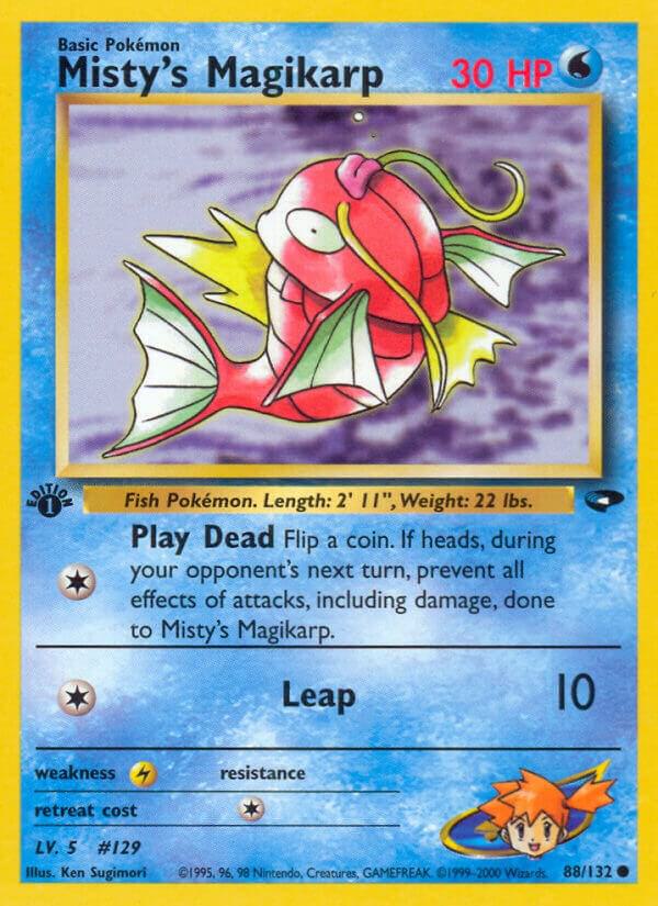 Misty's Magikarp - Gym Challenge (Unlimited) (LP)