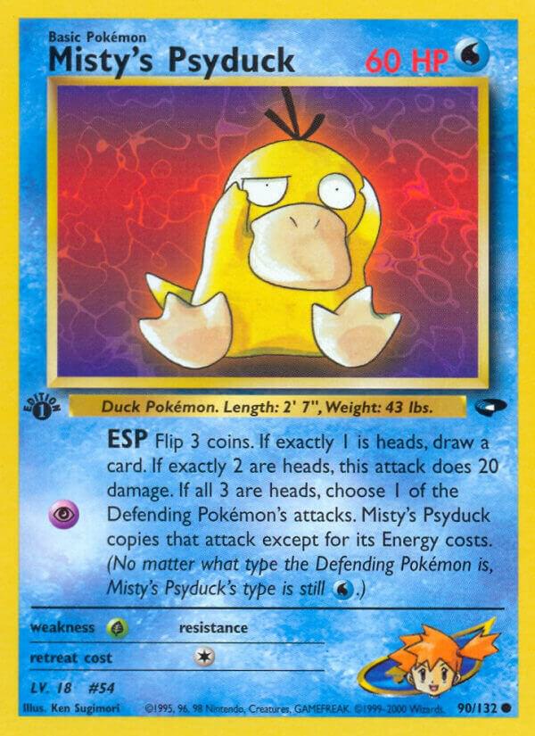 Misty's Psyduck - Gym Challenge (Unlimited) (LP)