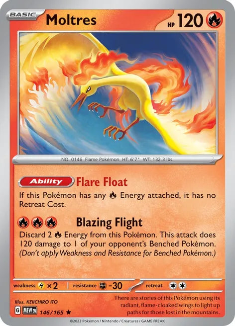 Moltres (Holo) - SV: Scarlet & Violet 151