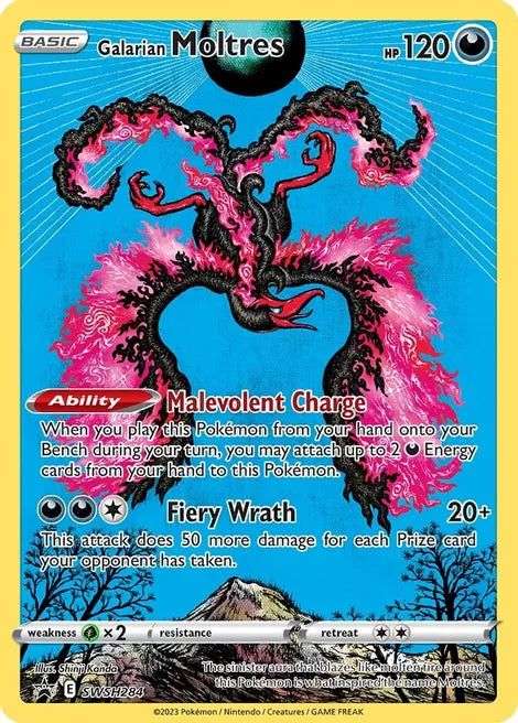 Galarian Moltres - SWSH284 Promo