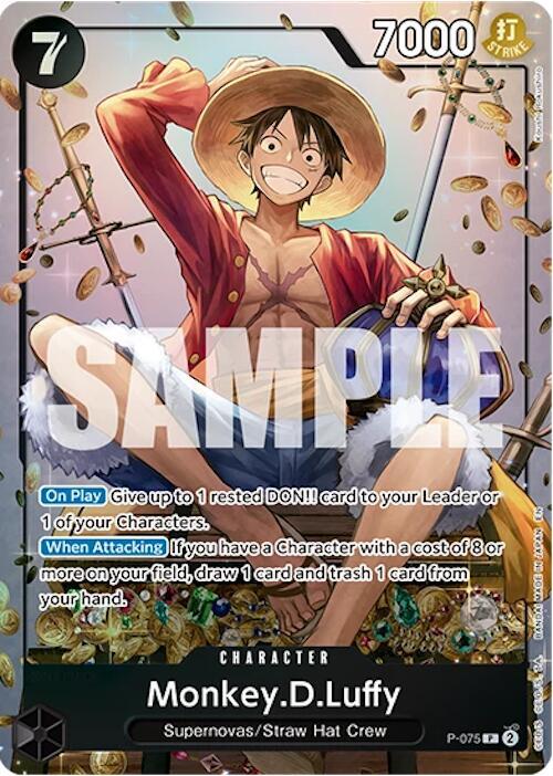 Monkey.D.Luffy (SEALED) (Tin Pack Set Vol. 2) - One Piece Promotion Cards