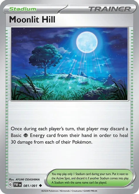 Moonlit Hill - SV: Paldean Fates