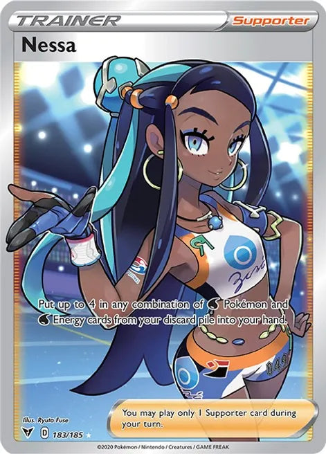Nessa (Full Art) - SWSH04: Vivid Voltage