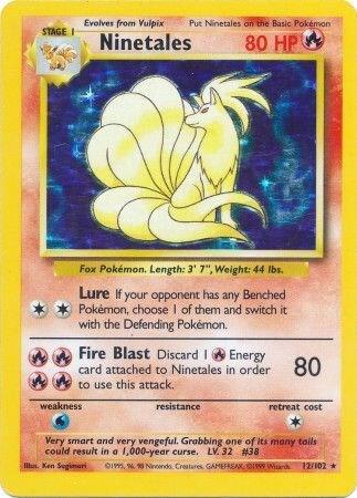 Ninetales - Base Set (LP)