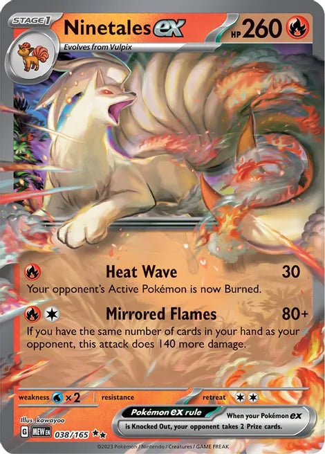 Ninetales ex - SV: Scarlet & Violet 151