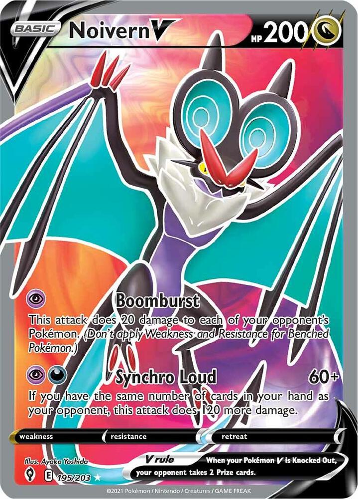 Noivern V (Full Art) - SWSH07: Evolving Skies