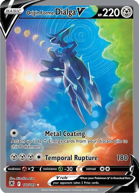 Origin Forme Dialga V (Alternate Art) - Astral Radiance
