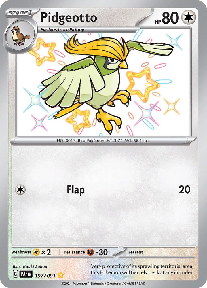 Pidgeotto - SV: Paldean Fates