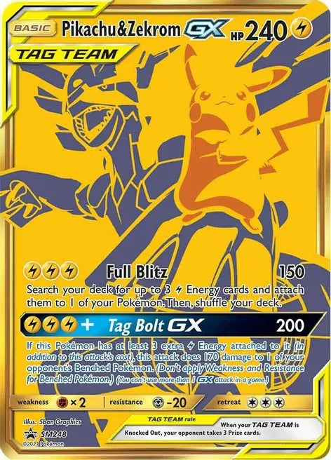 Pikachu & Zekrom GX - SM248 Promo