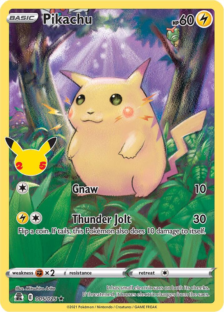 Pikachu - Celebrations