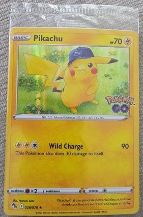 Pikachu (28) - Pokemon GO (SEALED)