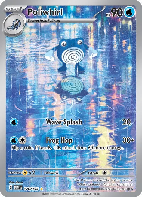 Poliwhirl 176/165 - SV: Scarlet & Violet 151