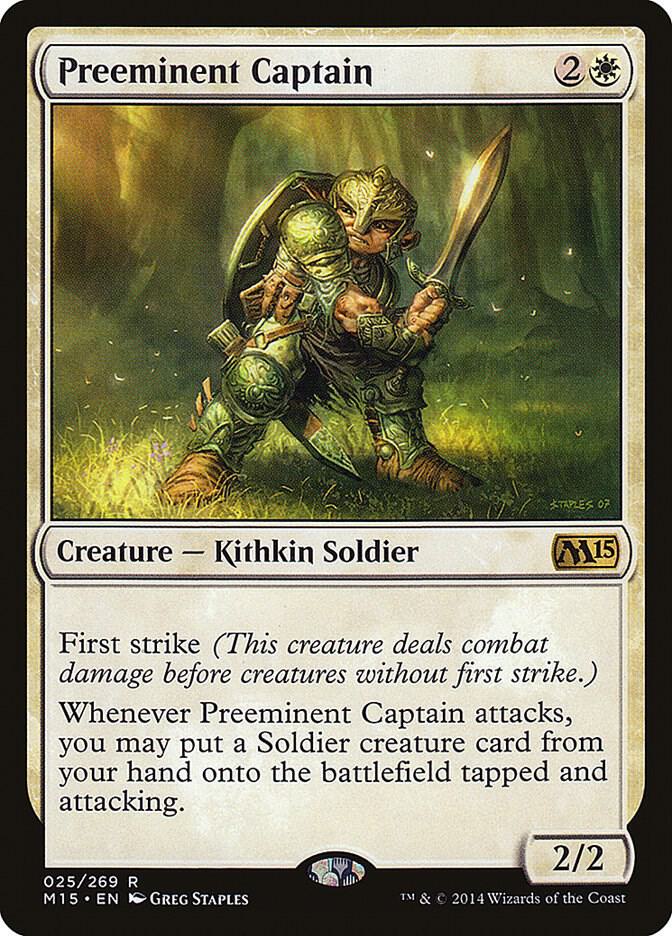 Preeminent Captain (Foil) - Magic 2015 (M15)